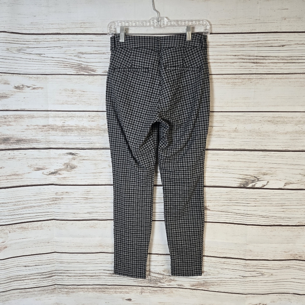 Old Navy Pixie Pants Size 0 Gray Houndstooth - image 6